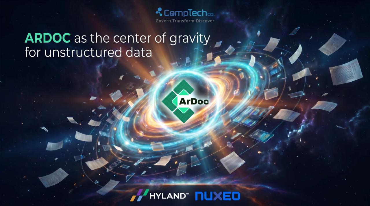 ARDOC as the center of gravity for unstructured data